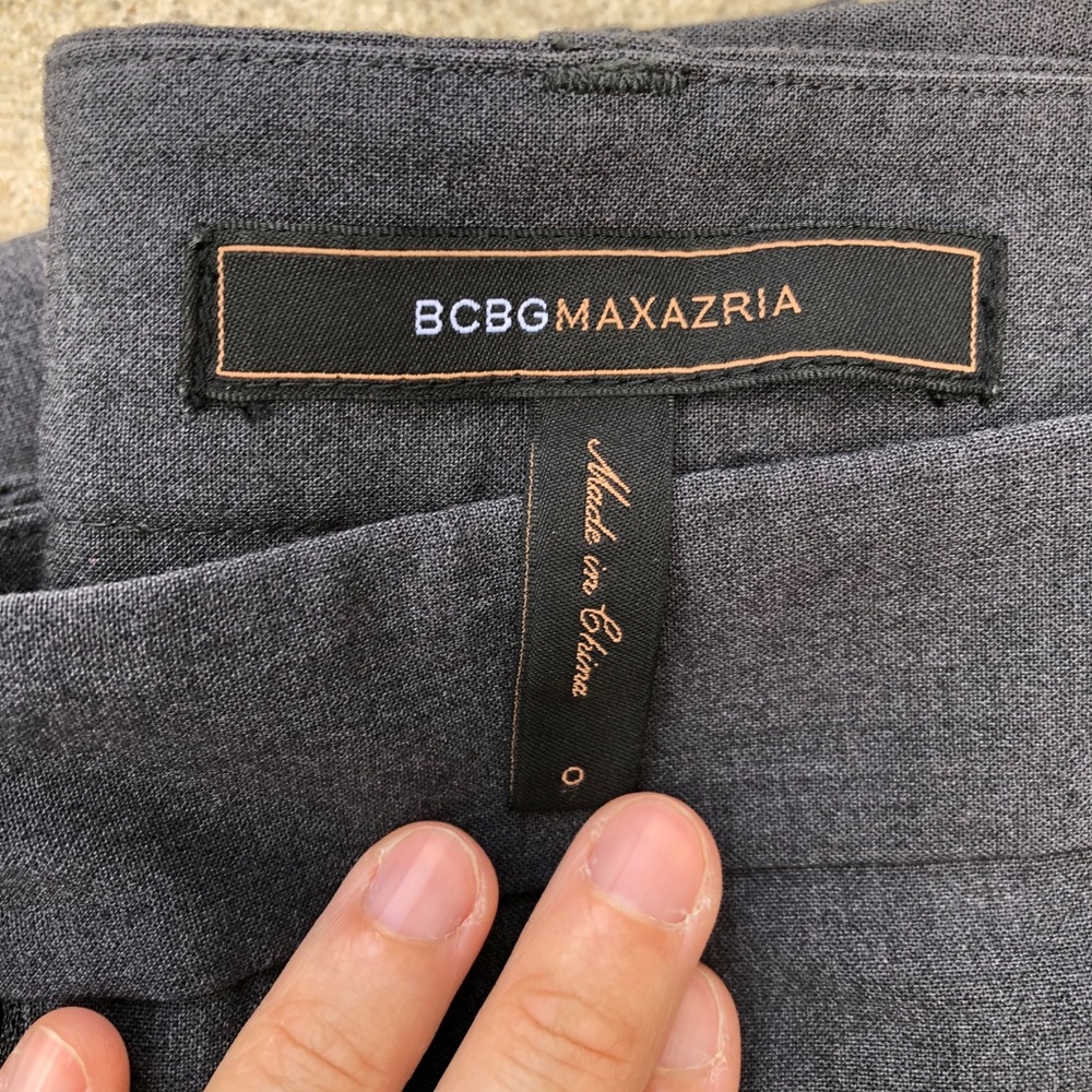 SOLD-BCBG Maxaria straight dress pant - 75% off